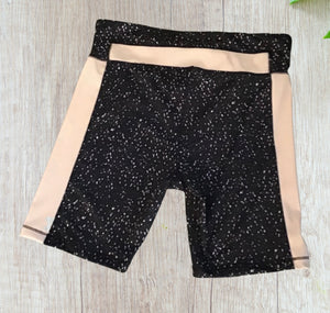 Patterned athletic shorts