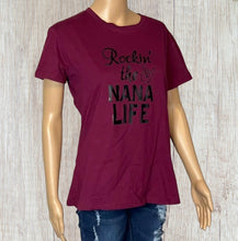 Load image into Gallery viewer, Rockin The Nana Life tee
