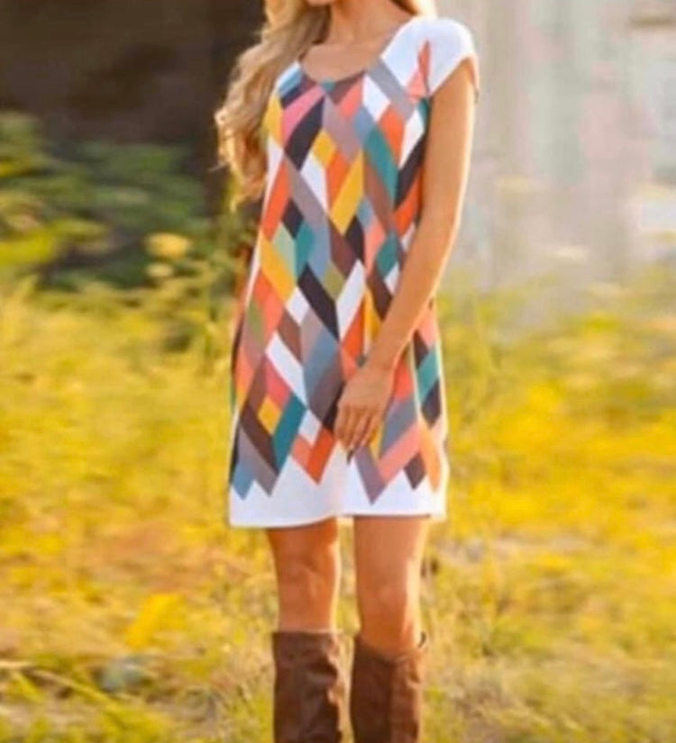 Multicolour dress