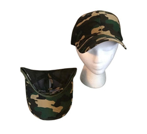 Camouflage ponytail cap