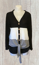 Load image into Gallery viewer, Waffle knit top with front knot
