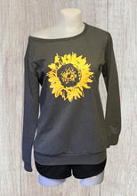 Load image into Gallery viewer, Sunflower Long Sleeve Sweatshirt
