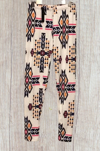 Lined ladies one size leggings