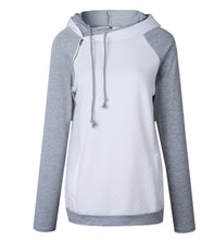 Load image into Gallery viewer, Double hood hoodie with pockets
