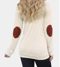 Load image into Gallery viewer, Cream colored long sleeve top
