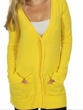 Load image into Gallery viewer, Super soft cardigan with pockets and front buttons
