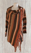 Load image into Gallery viewer, Multi coloured sweater (brown tones)
