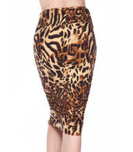 Load image into Gallery viewer, Leopard print skirt
