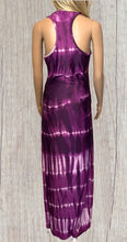 Load image into Gallery viewer, Tie dye bodycon fit racerback  maxi dress
