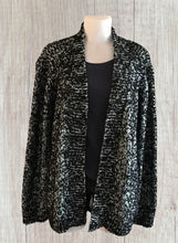 Load image into Gallery viewer, Very soft, thick acrylic, polyester open front cardigan
