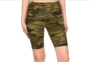 Camouflage shorts