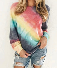 Load image into Gallery viewer, Tie dye long sleeve tee
