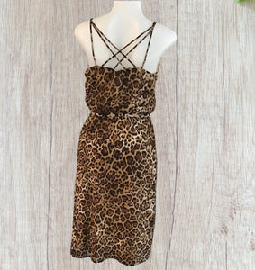 Leopard print dress