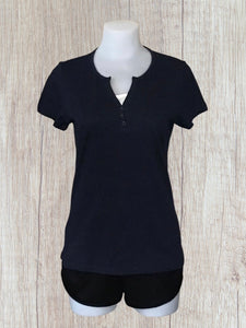 Fooler tees with buttons