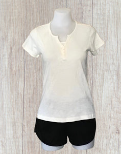 Fooler tees with buttons