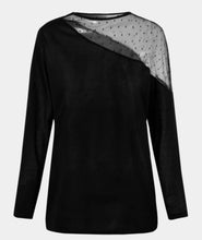 Load image into Gallery viewer, Off one shoulder with mesh insert top
