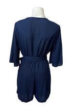 Load image into Gallery viewer, Chiffon, polyester romper with pockets
