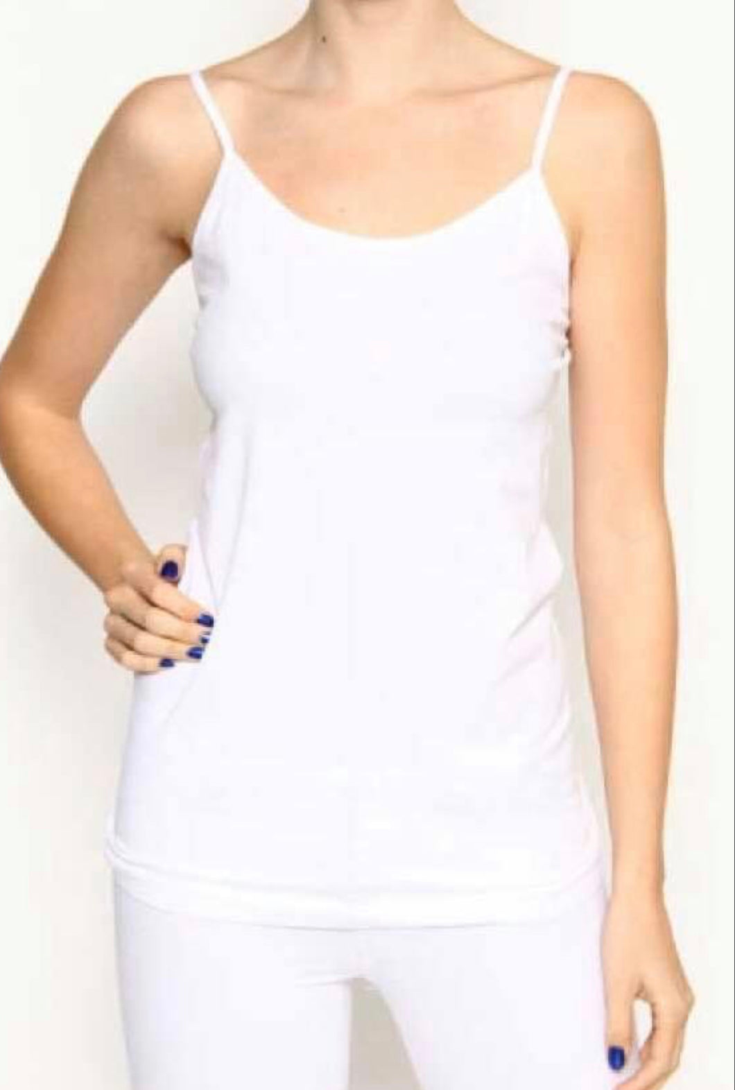 One size tank tops with spaghetti straps