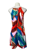 Load image into Gallery viewer, Multi color romper with tie-up back
