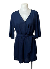 Load image into Gallery viewer, Chiffon, polyester romper with pockets
