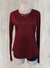 Load image into Gallery viewer, High/low criss cross sweater
