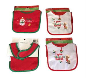 Baby Xmas bib