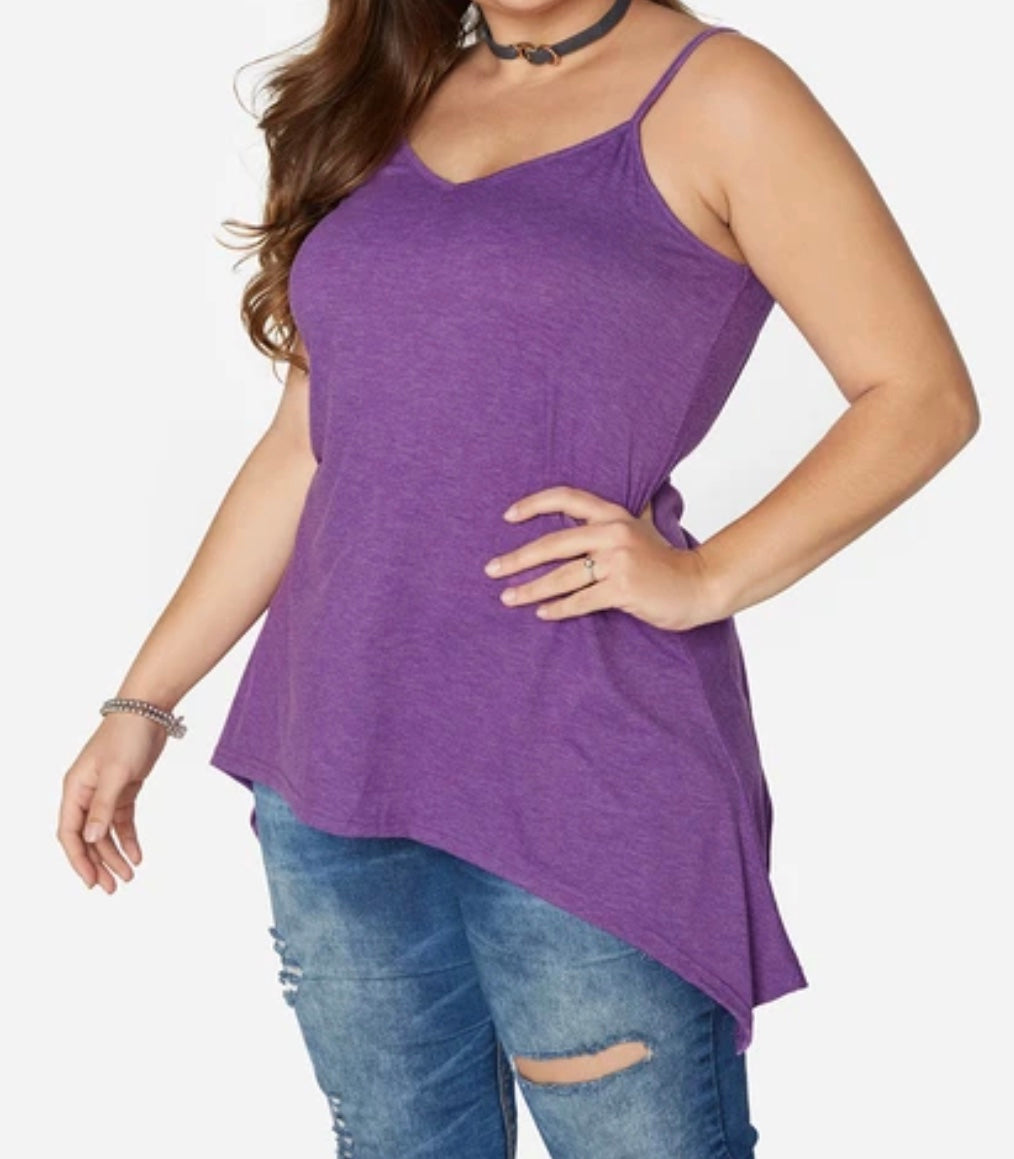 Purple tank top