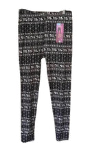 Load image into Gallery viewer, Black elephant print ladies curvy leggings
