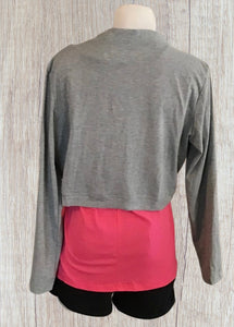 Open front shrug sweater