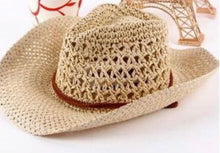 Load image into Gallery viewer, Cowboy and beach straw hats
