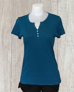 Fooler tees with buttons