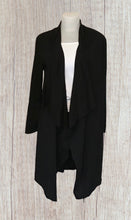 Load image into Gallery viewer, Side pockets lapel collar long sleeve cardigan
