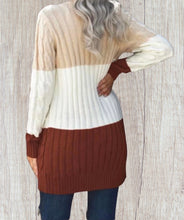 Load image into Gallery viewer, Button up acrylic knit cardigan with pockets
