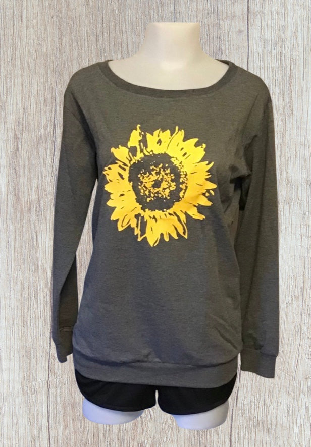 Sunflower Long Sleeve Sweatshirt