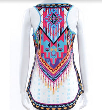 Load image into Gallery viewer, Tank tops with tribal pattern
