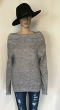 Load image into Gallery viewer, Soft, fuzzy one shoulder sweater
