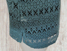 Load image into Gallery viewer, Short sleeve crochet tee (Tank top not included)
