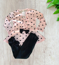 Load image into Gallery viewer, 2 piece heart pant set with bows
