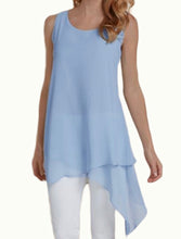Load image into Gallery viewer, Tank top with irregular hem
