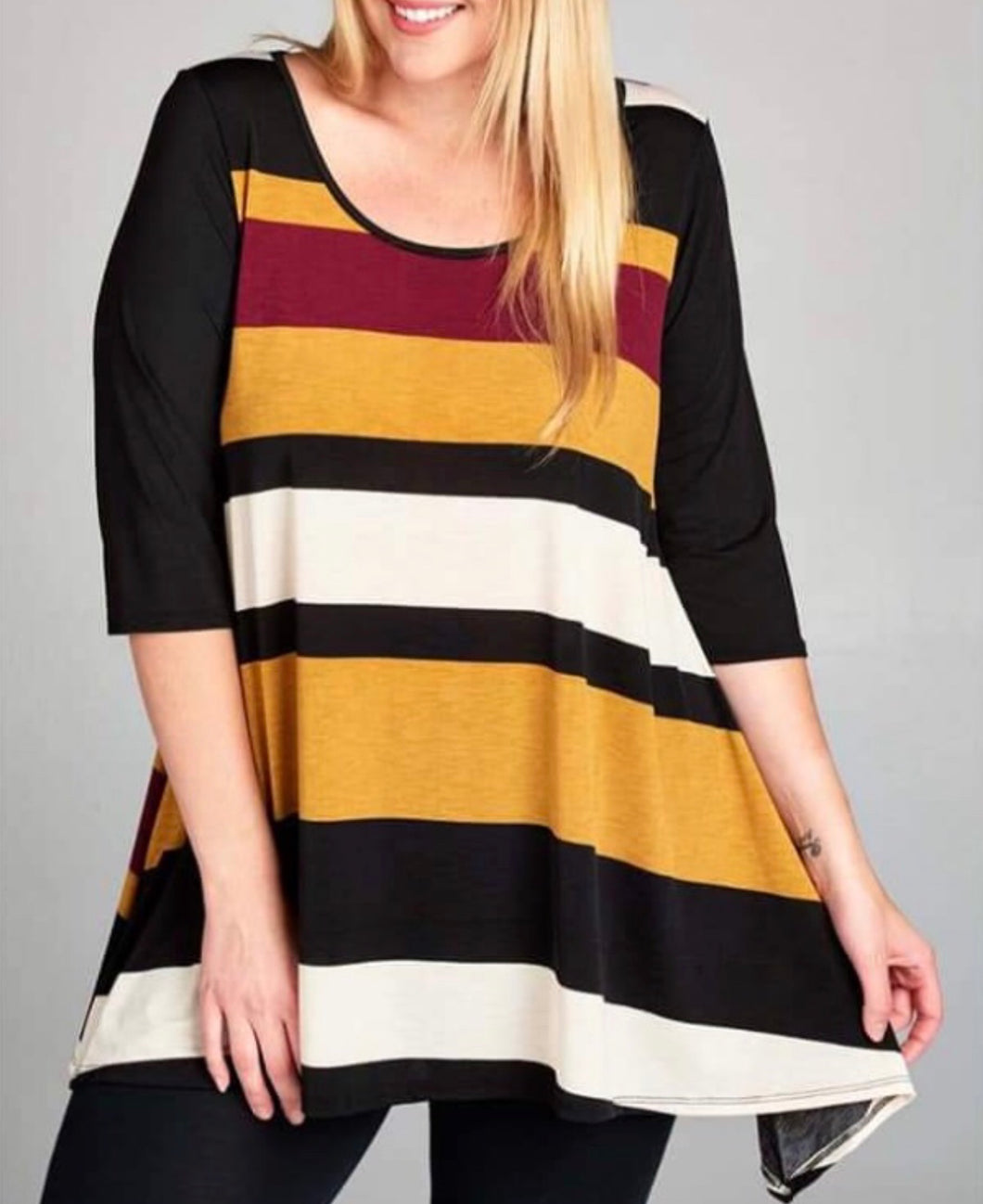 Striped flowy comfortable top