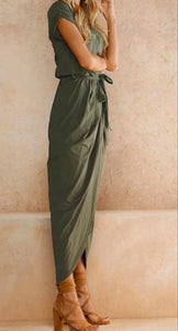 Maxi dress t-shirt style