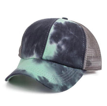 Load image into Gallery viewer, Tie dye ponytail caps
