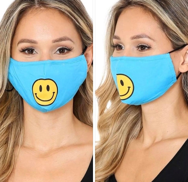 Smiley face facemask