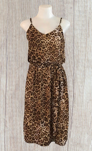 Leopard print dress