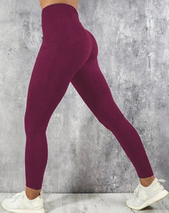 High waisted athletic leggings with pockets