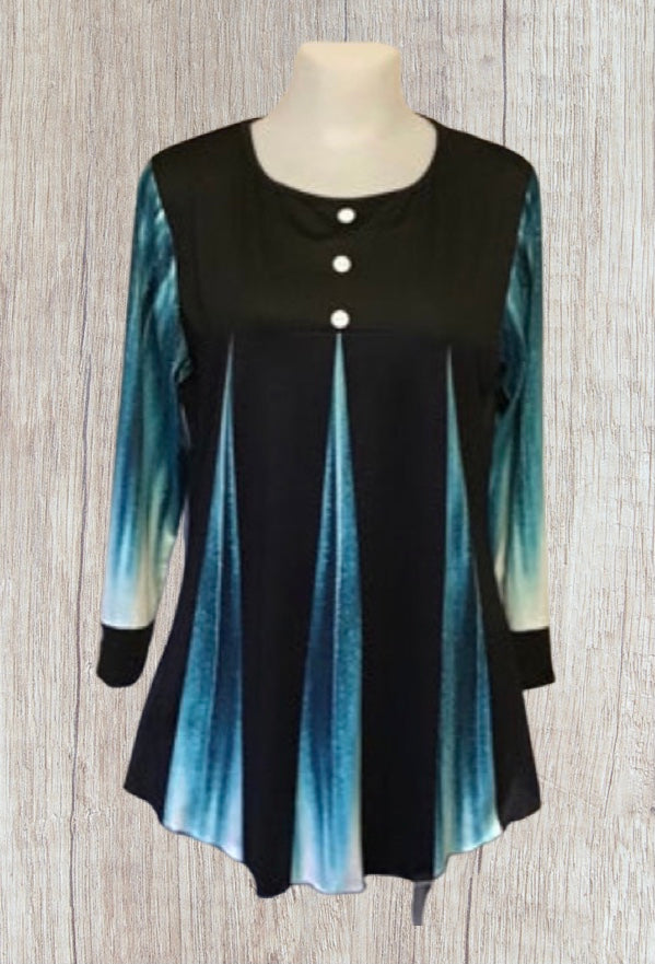 Tunic top with buttons