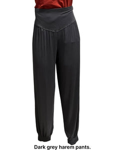 Loose fitting harem pants