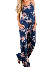 Load image into Gallery viewer, Floral jumpsuit with pockets
