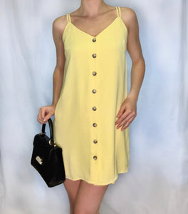 Dress with buttons