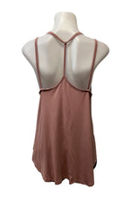 Load image into Gallery viewer, Dusty rose tank top with straps
